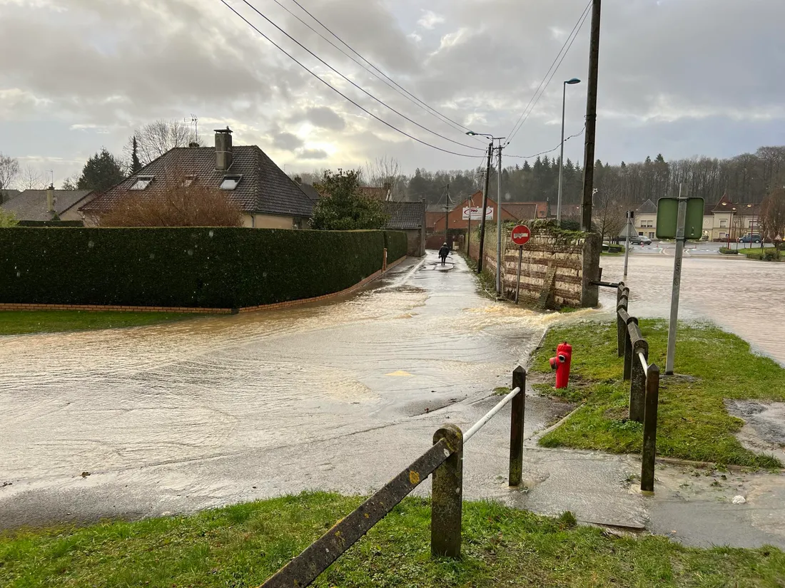 L'eau monte à nouveau