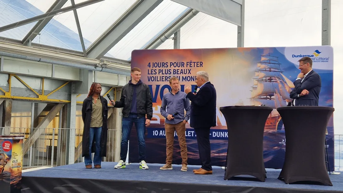 Le navigateur Thomas Ruyant est parrain de l'escale dunkerquoise des Voiles de légende.