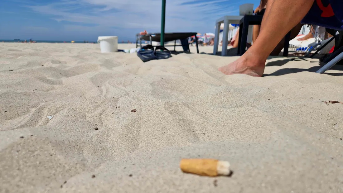 Mégot plage