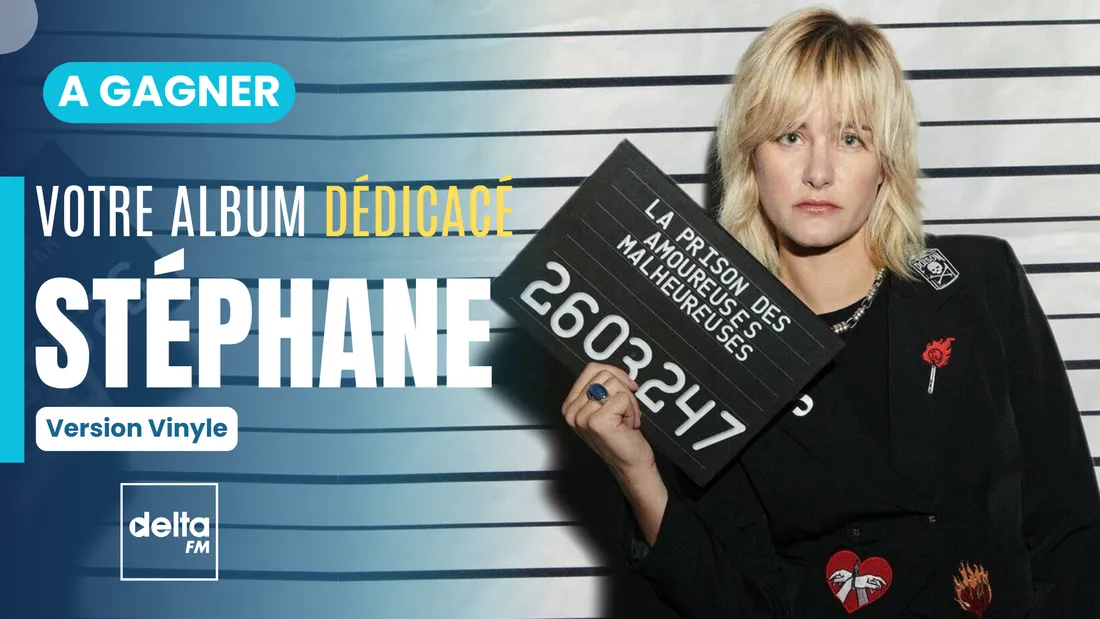 Album dédicacé en version vinyle de Stéphane