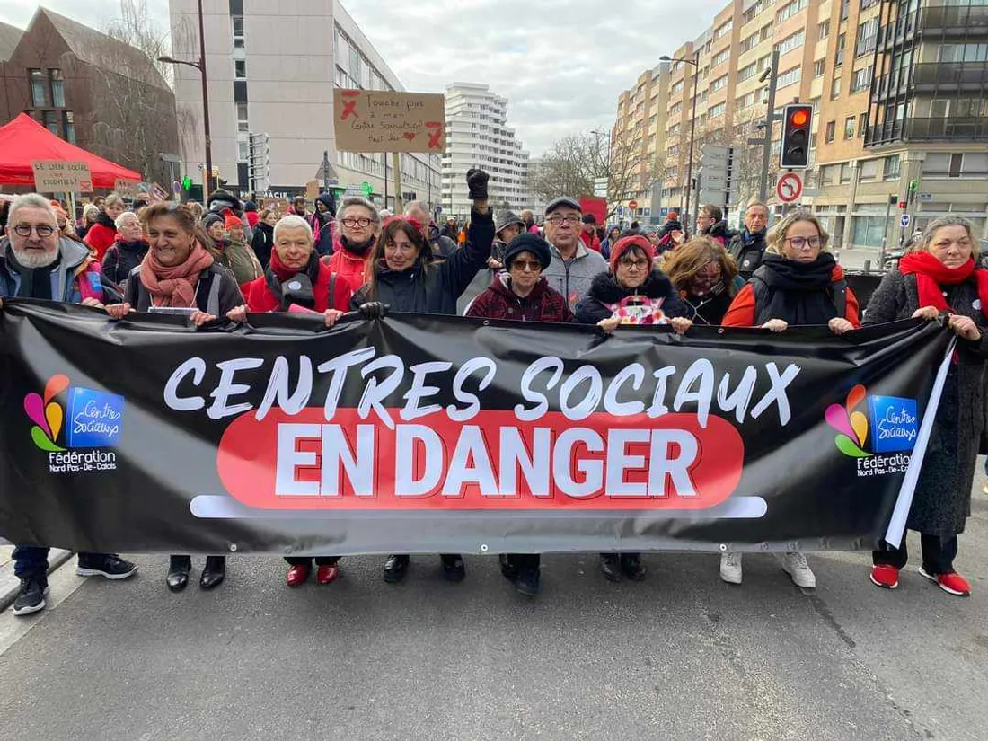 Mobilisation des centres sociaux à Lille