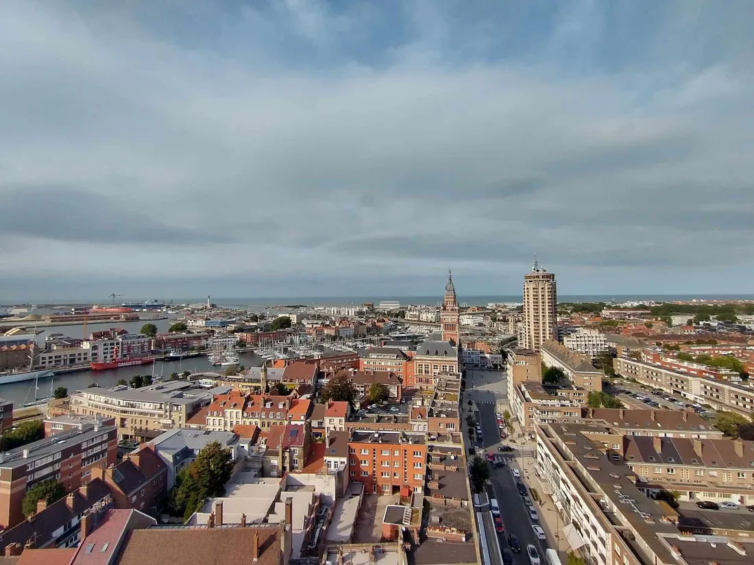 Dunkerque, vue du beffroi