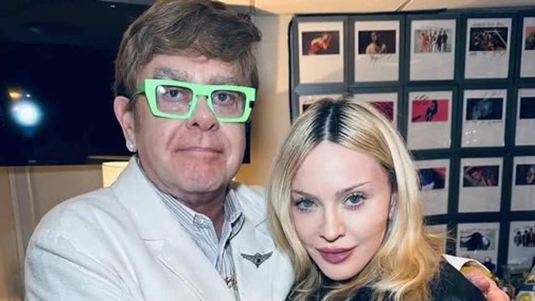 Madonna et Elton John