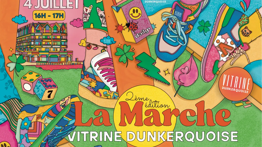 Sujet marche vitrine 