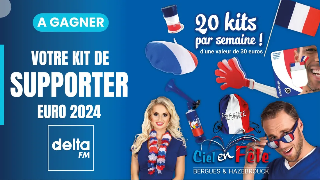 Kit supporter Euro2024 - Ciel en Fête