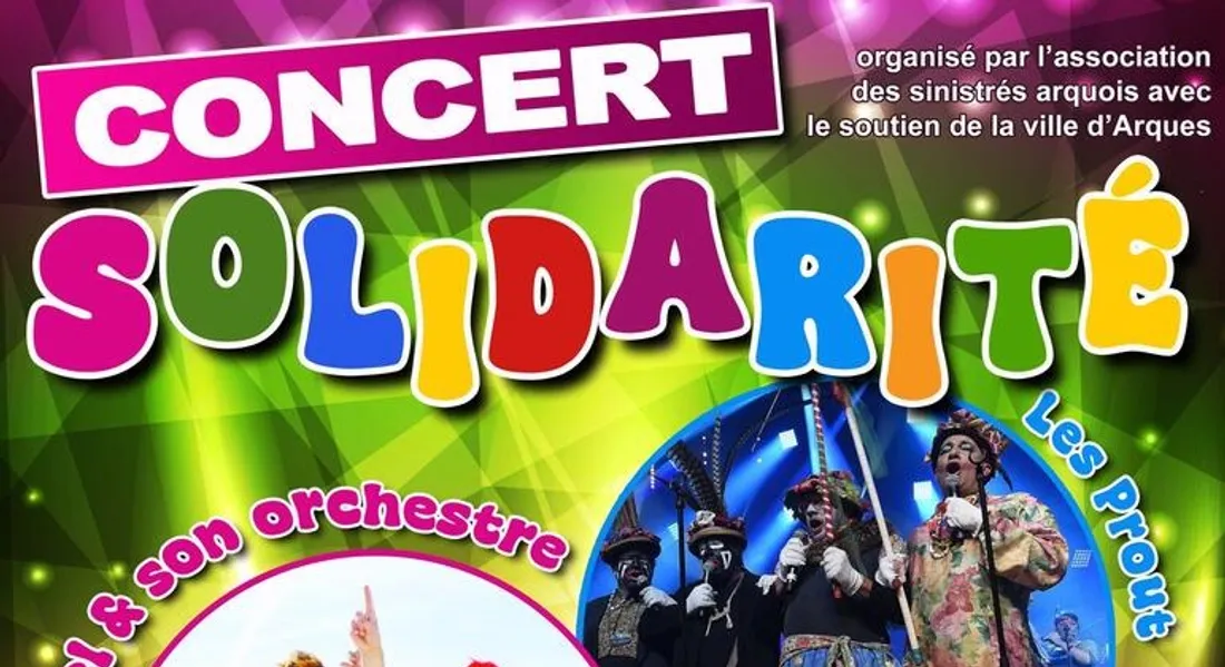 Concert Sinistrés Arques 2024