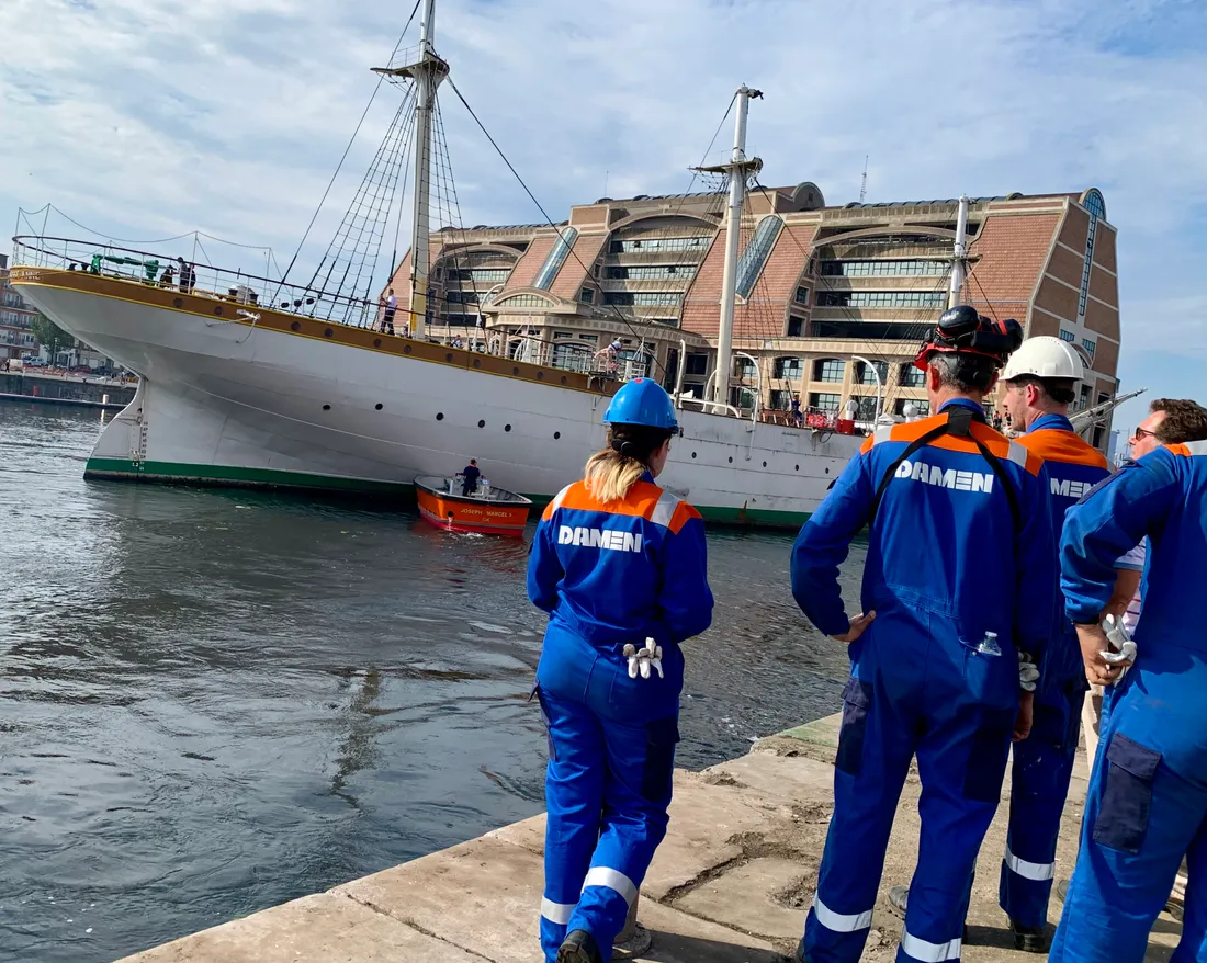 Le Duchesse Anne parti pour un long chantier d’entretien