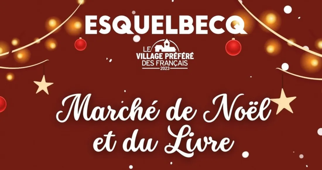 Marché de  Noël et du Livre Esquelbecq