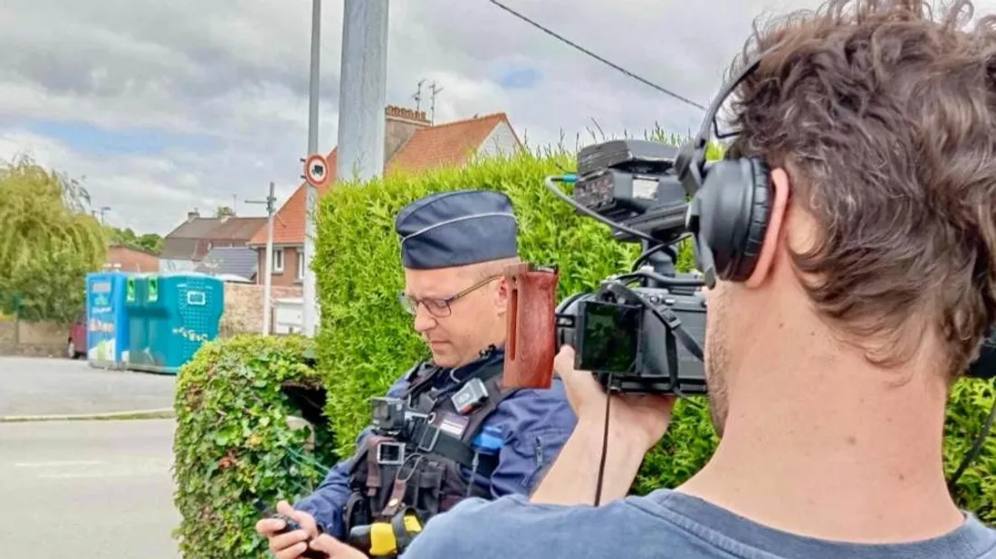 La Police Municipale de Blendecques a été suivie par l'équipe de l'émission. 