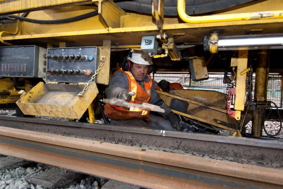 train travaux