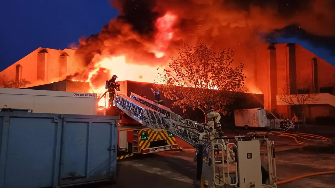 incendie sportica