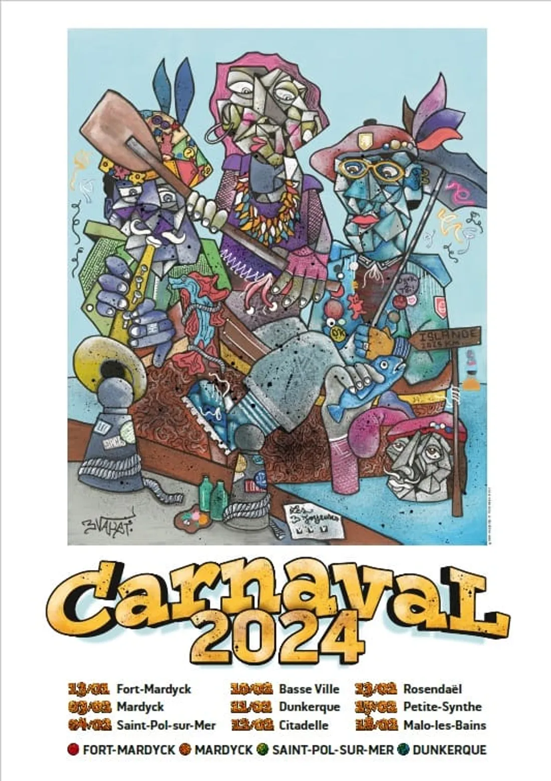 Affiche Carnaval 2024