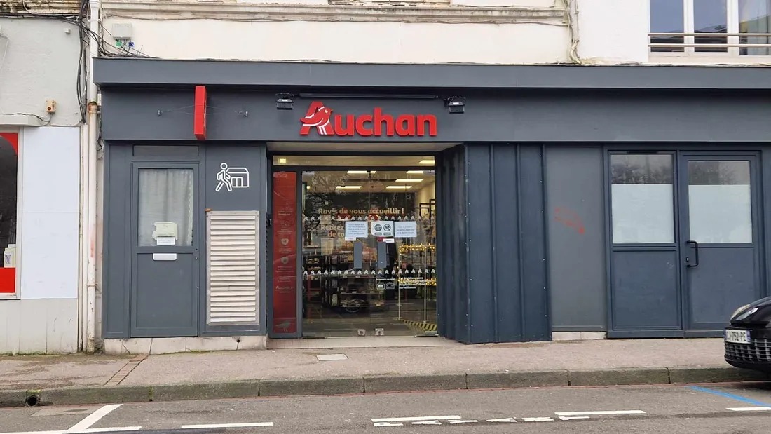 Auchan piéton