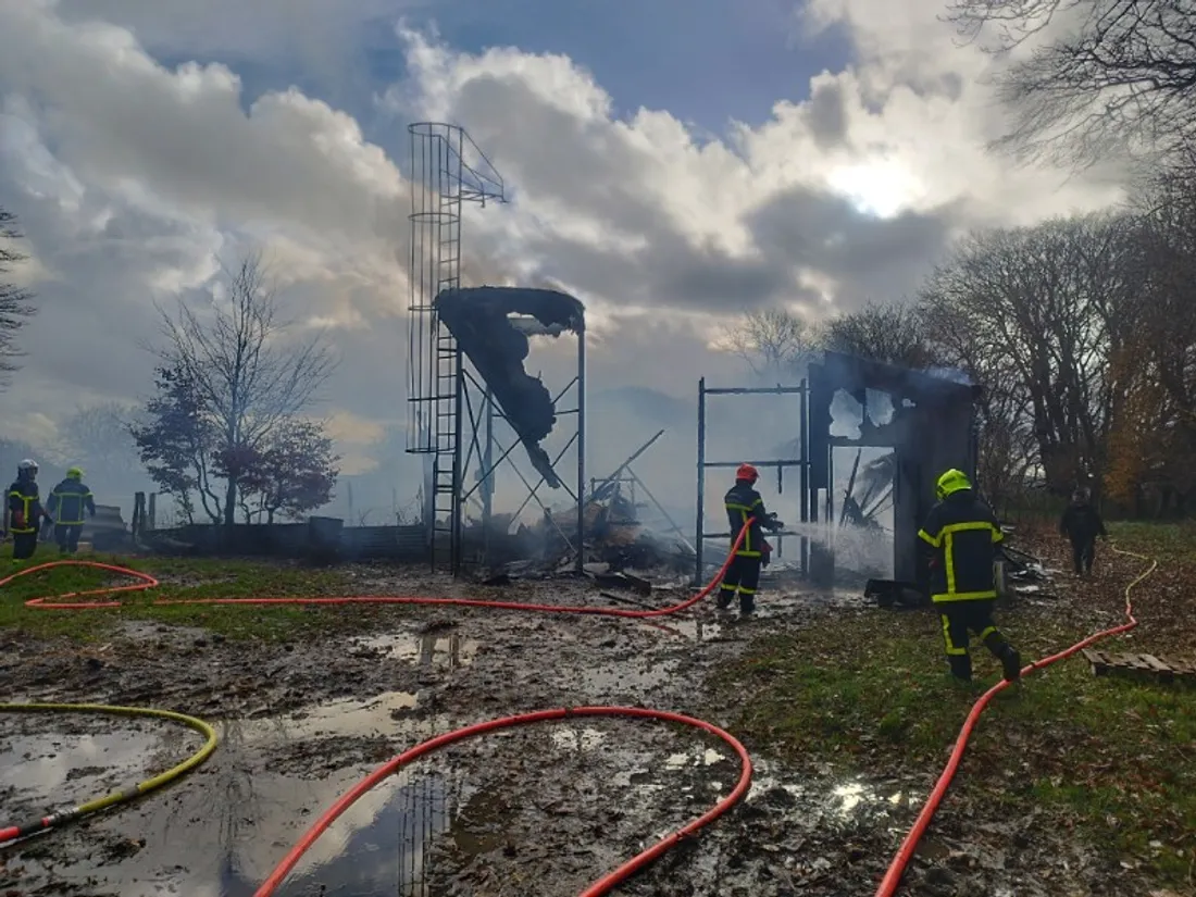 incendie poulailler clerques