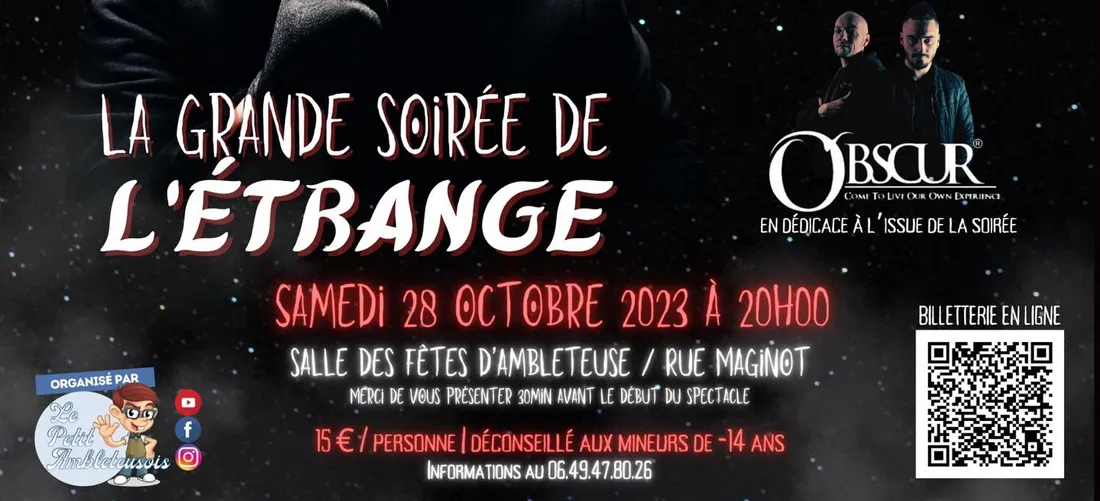 Grande Soirée de l'Etrange