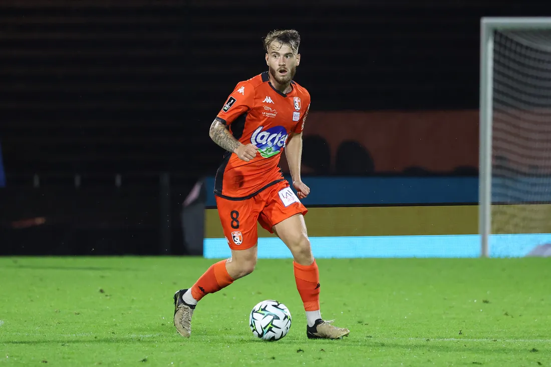 Titouan Thomas a inscrit son premier but de la saison.