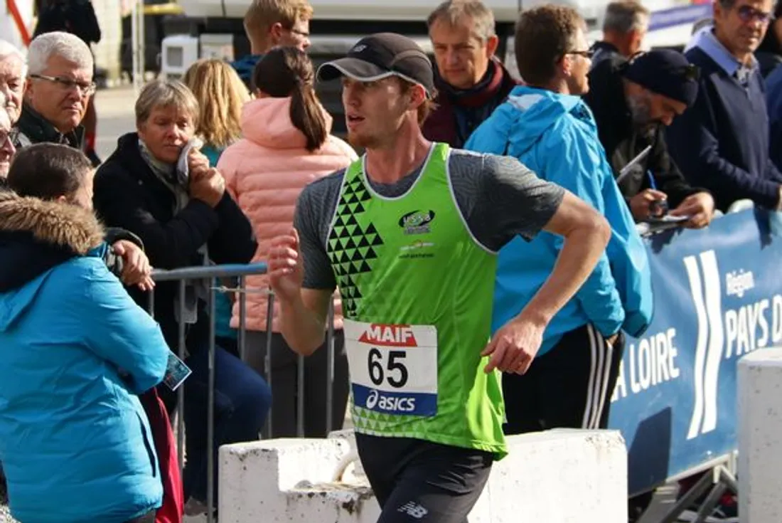 Gabriel Bordier a terminé au pied du podium sur le 20 km marche.