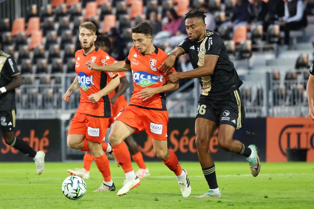 Sam Sanna, le buteur du Stade lavallois.