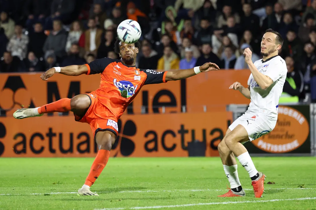 Junior Kadile a trouvé la faille en première mi-temps face à Amiens.