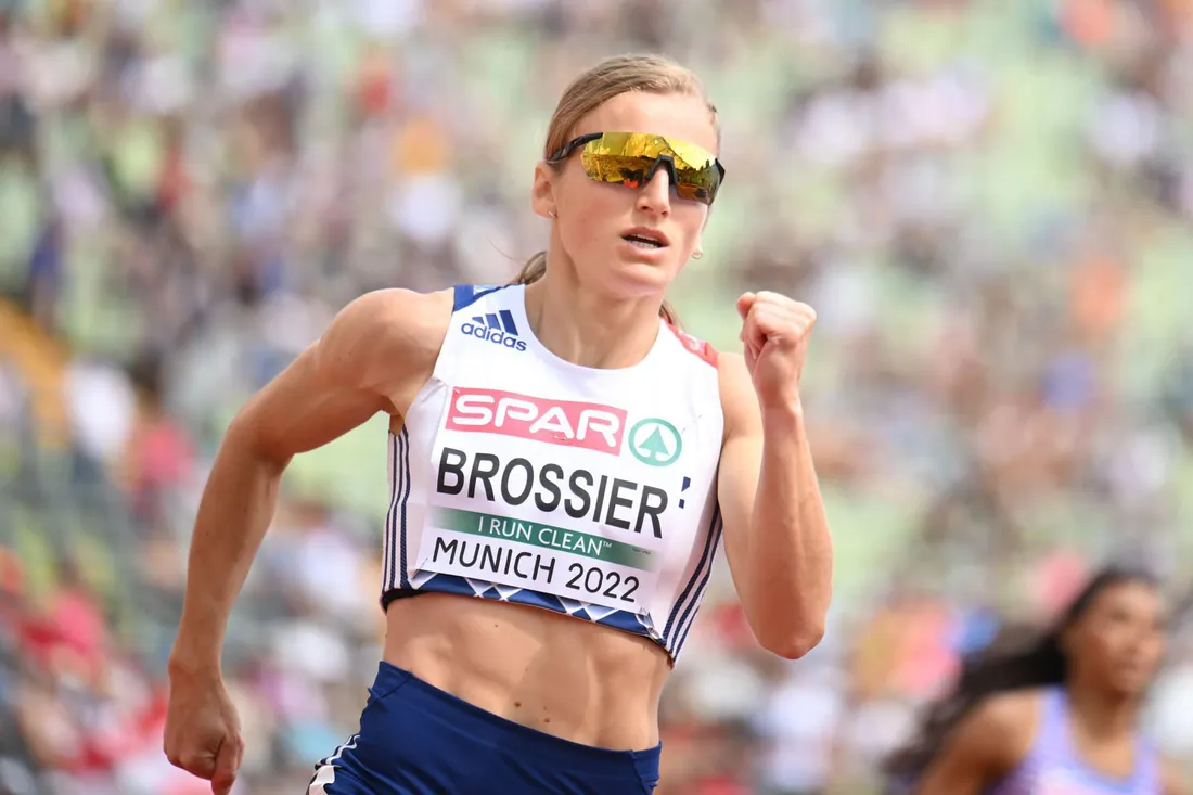 Amandine Brossier s'est qualifiée en finale du 400 m aux championnats d'Europe.