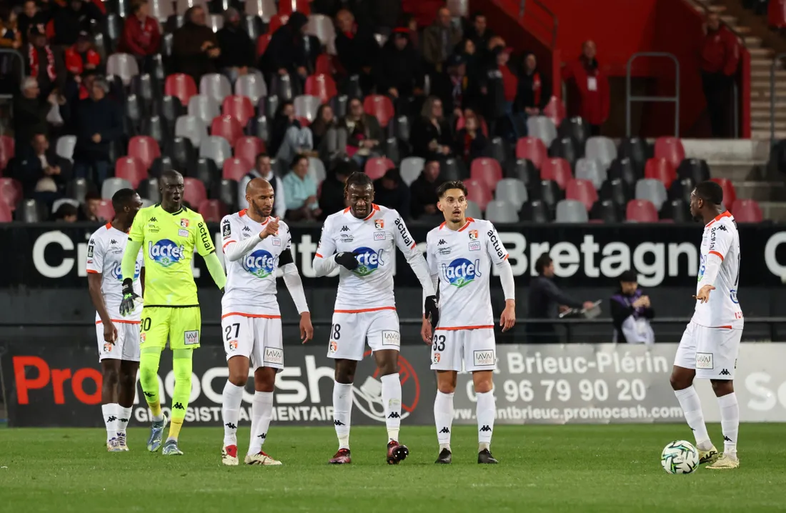 Le Stade lavallois n'a jamais trouvé la solution face à Guingamp.