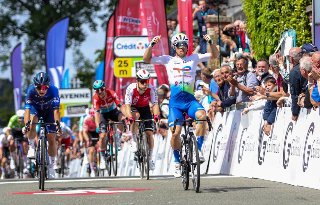 L'année dernière, Emilien Jeannière s'était imposé au sprint à Ernée.