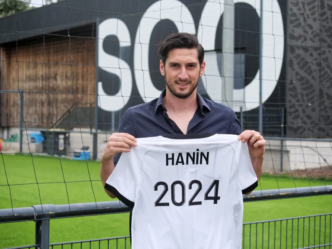 Florent Hanin s'est engagé pour une saison avec le SCO, soit jusqu'en 2024