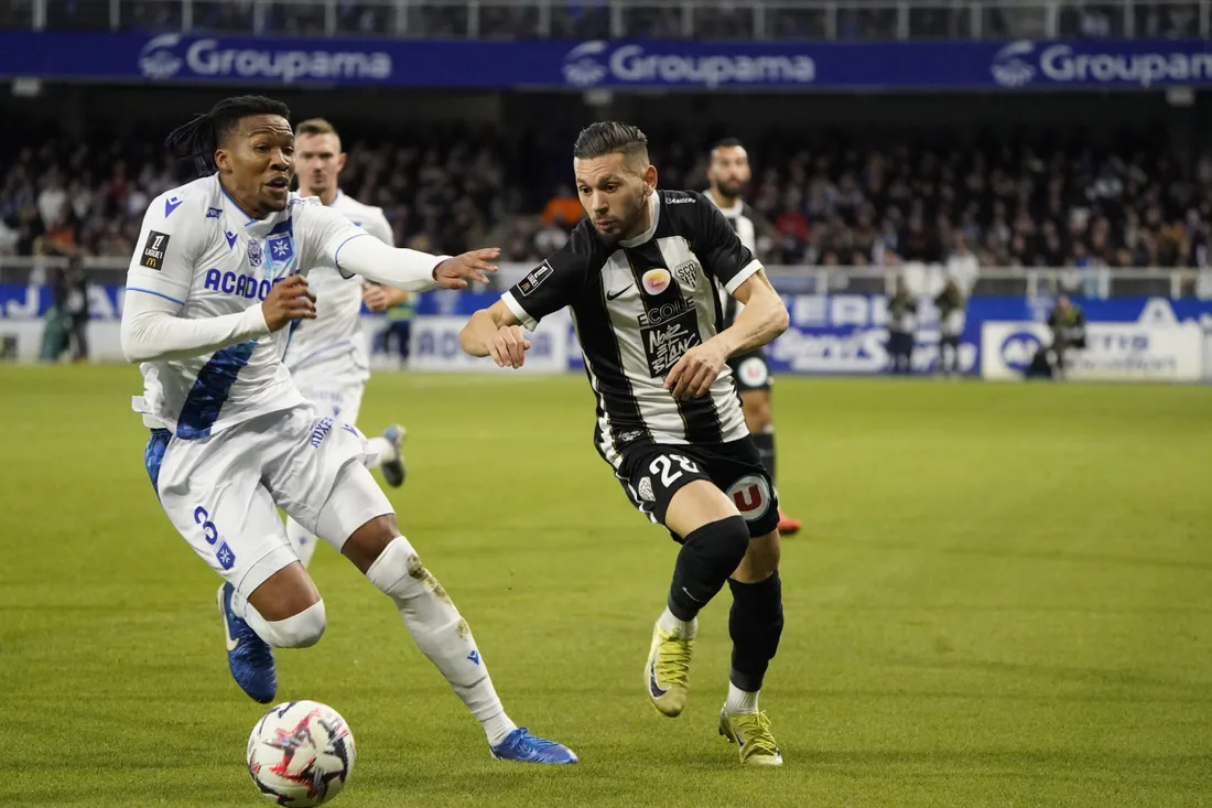 Angers Sco a été battu par Auxerre dans les dernières secondes.