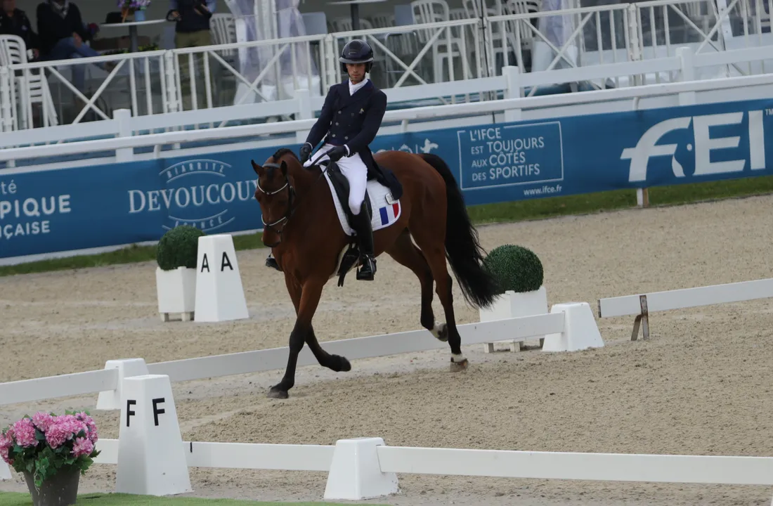 Alexis Goury avec Hatchi des Loges.