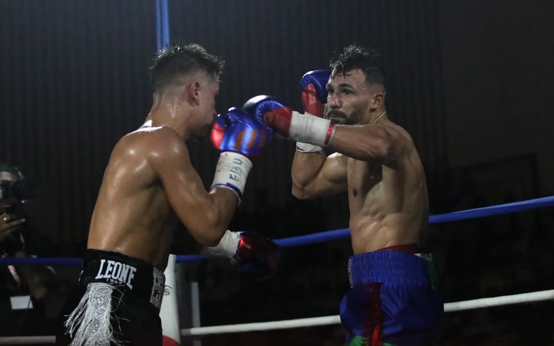 Jordy Weiss a conservé sa ceinture européenne face à Samuel Molina.