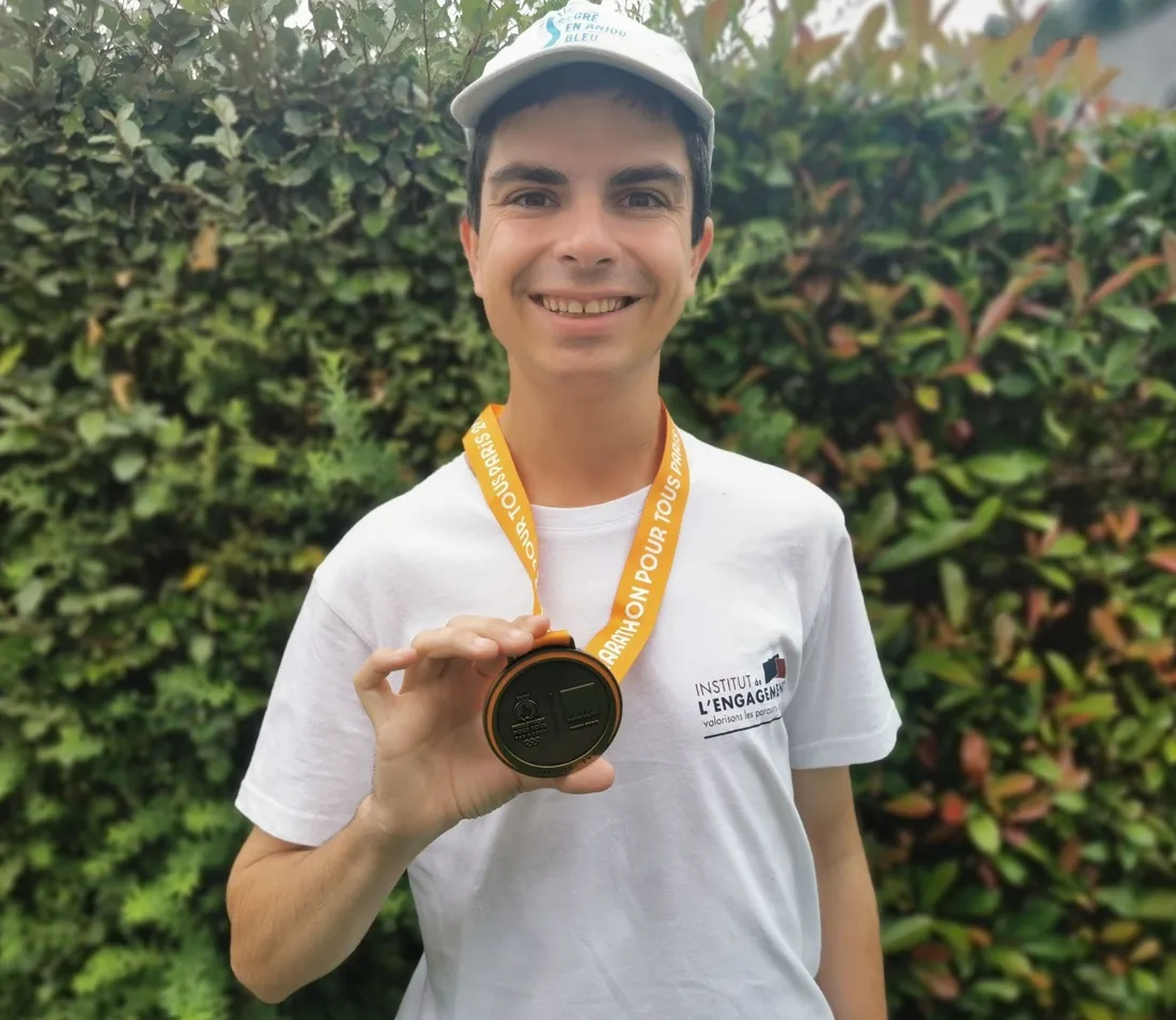 Ce week-end, Steven Ossant a terminé le Marathon pour tous en 5h29. 