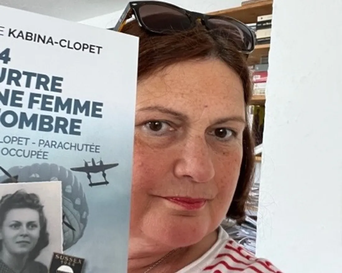 Sylvie Kabina-Clopet son livre espionne tante_02 08 23_crédit Sylvie Kabina Clopet