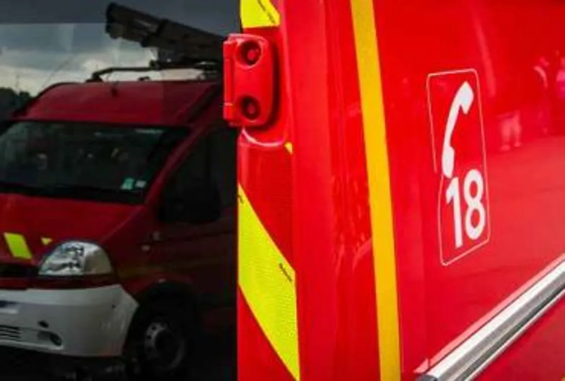 71 pompiers sont actuellement mobilisés pour tenter de fixer l'incendie au nord de Toulouse