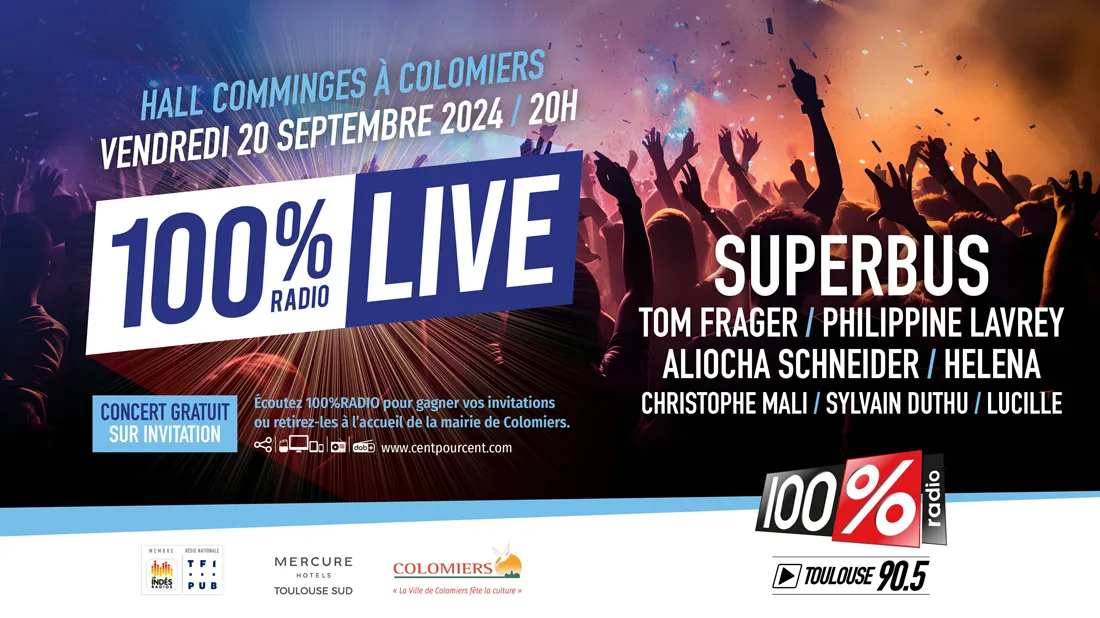 100% live colomiers