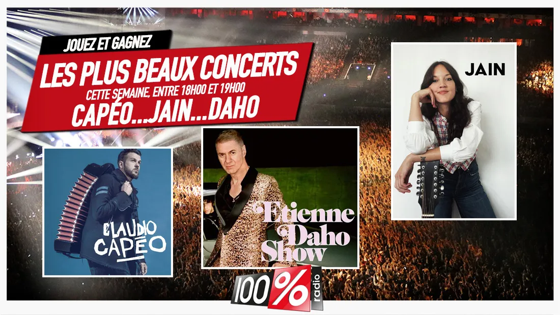 Gagnez les plus beaux concerts