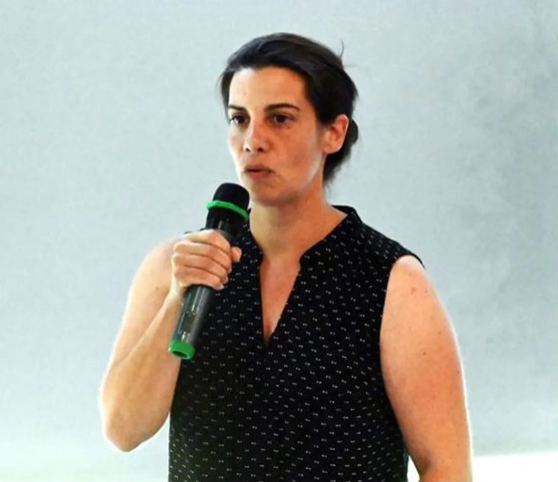 Audrey Bourrust, présidente de l'abattoir d'Auch.