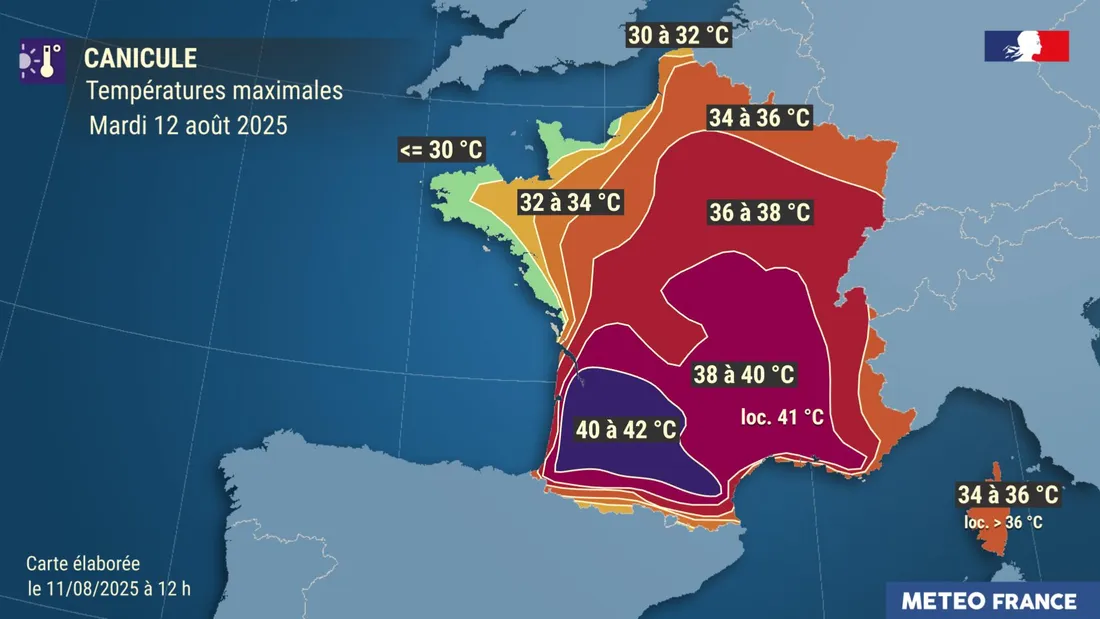 Alerte Rouge Canicule Encore Une Apr s midi Dans La Fournaise Ce Mardi 