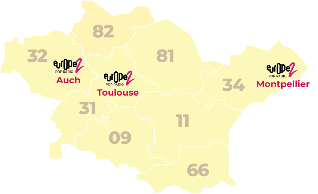 Carte EUROPE2