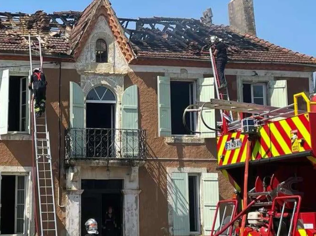 Incendie à Castelnau