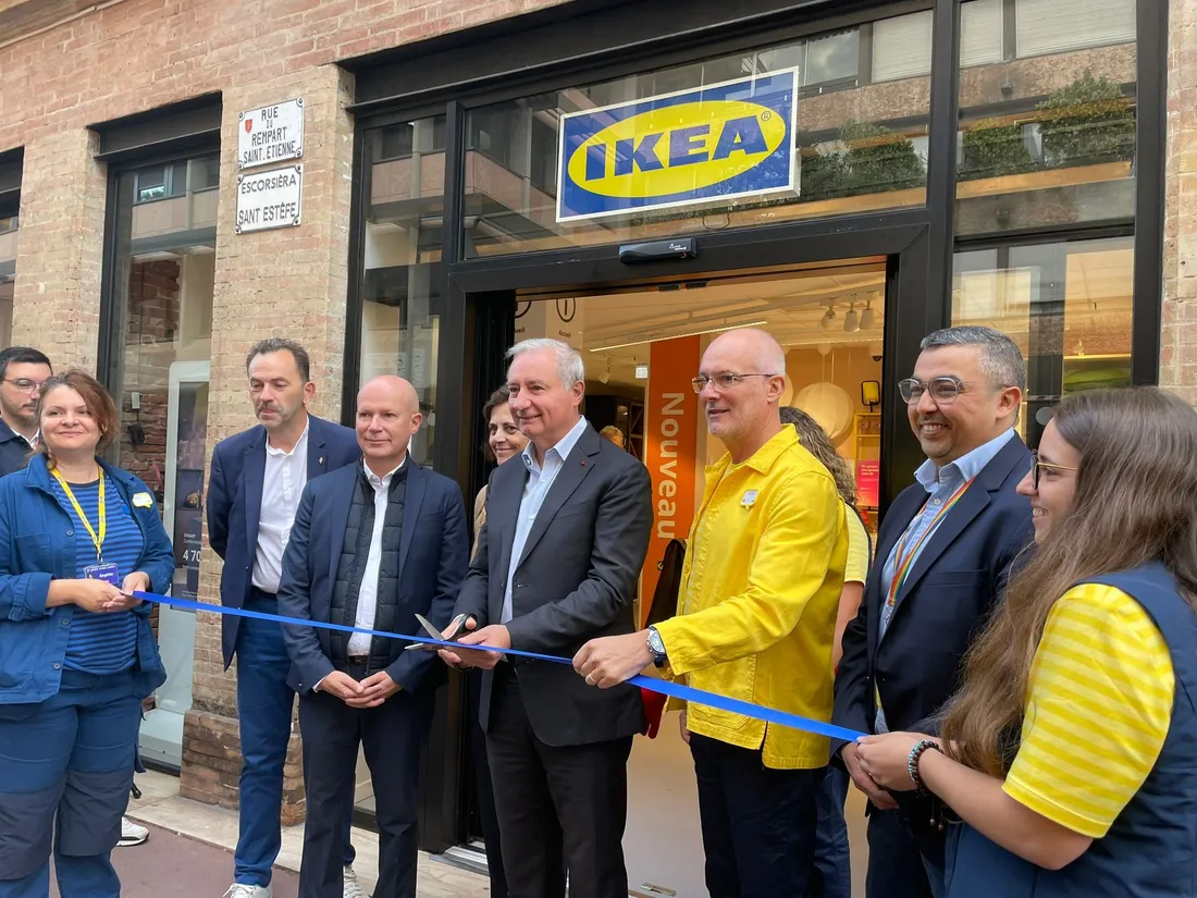 Inauguration de l'atelier IKEA de Toulouse