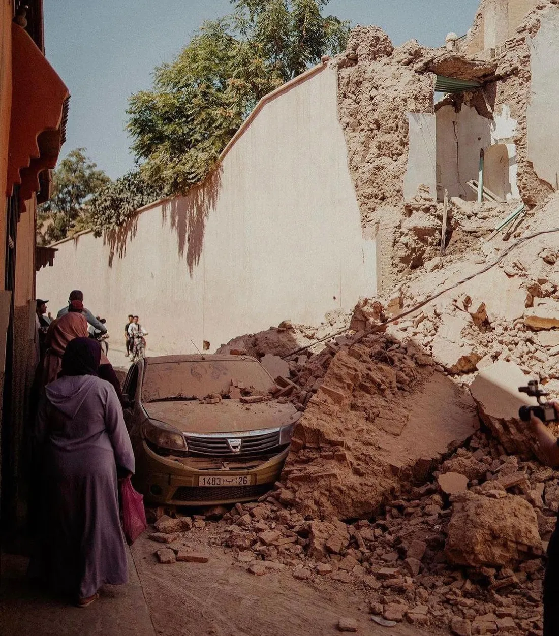 Des dégâts importants après ce séisme au Maroc vendredi dernier