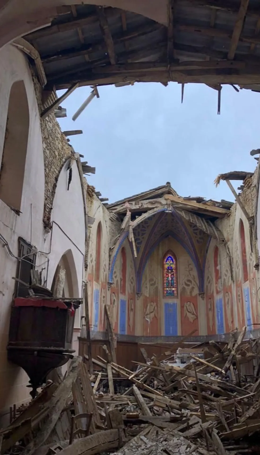 Dans le Gers, le toit d’une église s’effondre après des années d’abandon