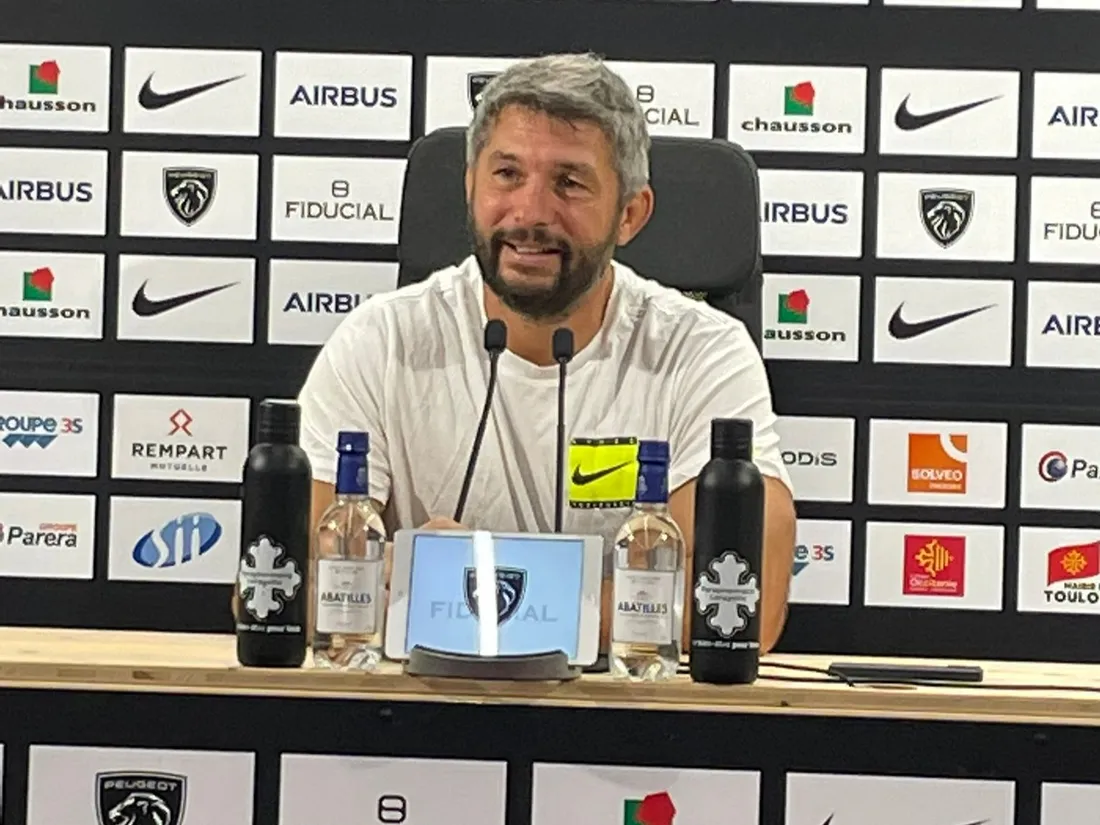 Jean Bouilhou, entraîneur des avants du Stade Toulousain