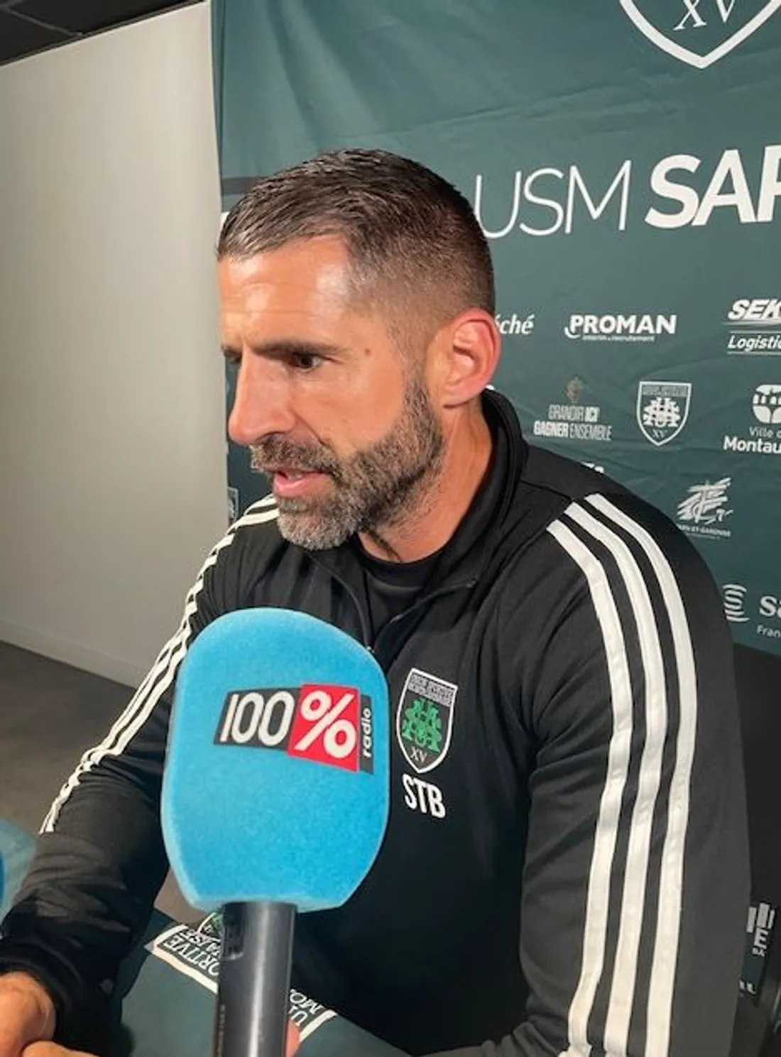 Sébastien Tillous-Borde, le manager de l'USM.