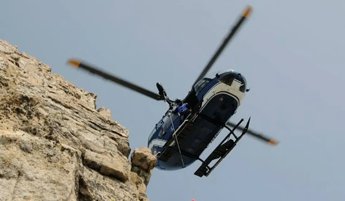 Secours hélicoptère
