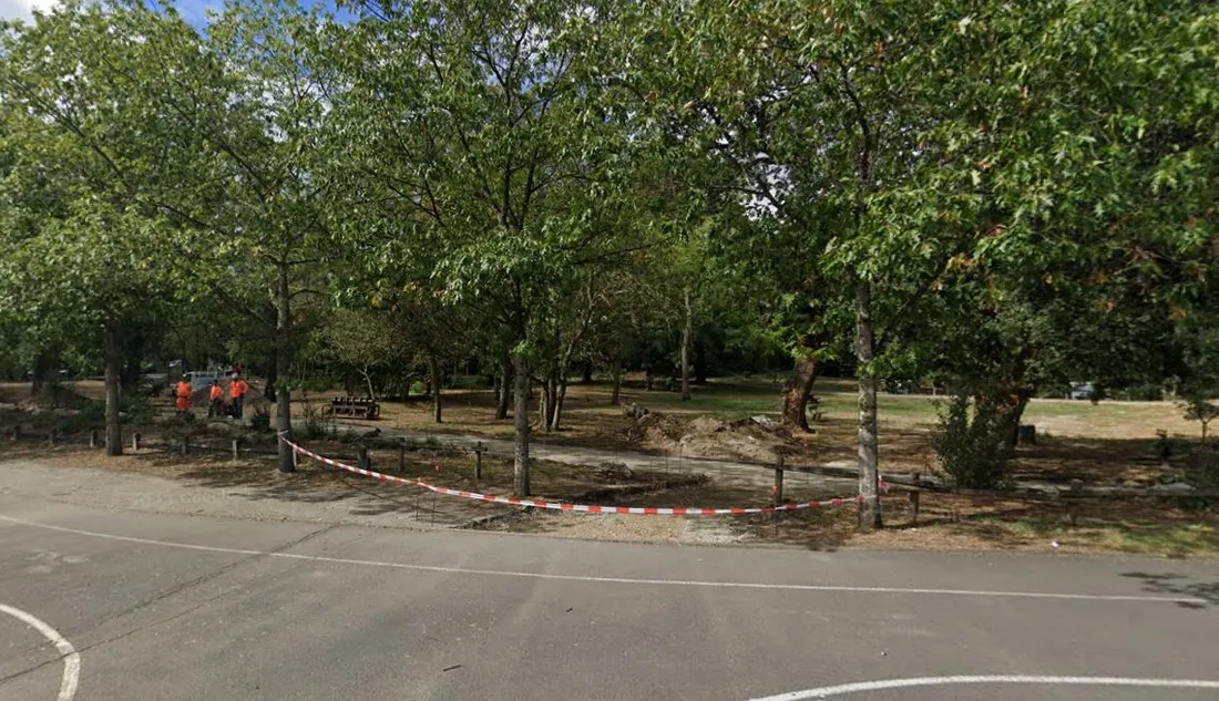 Jardin du Barry, quartier de la Cartoucherie, Toulouse. 