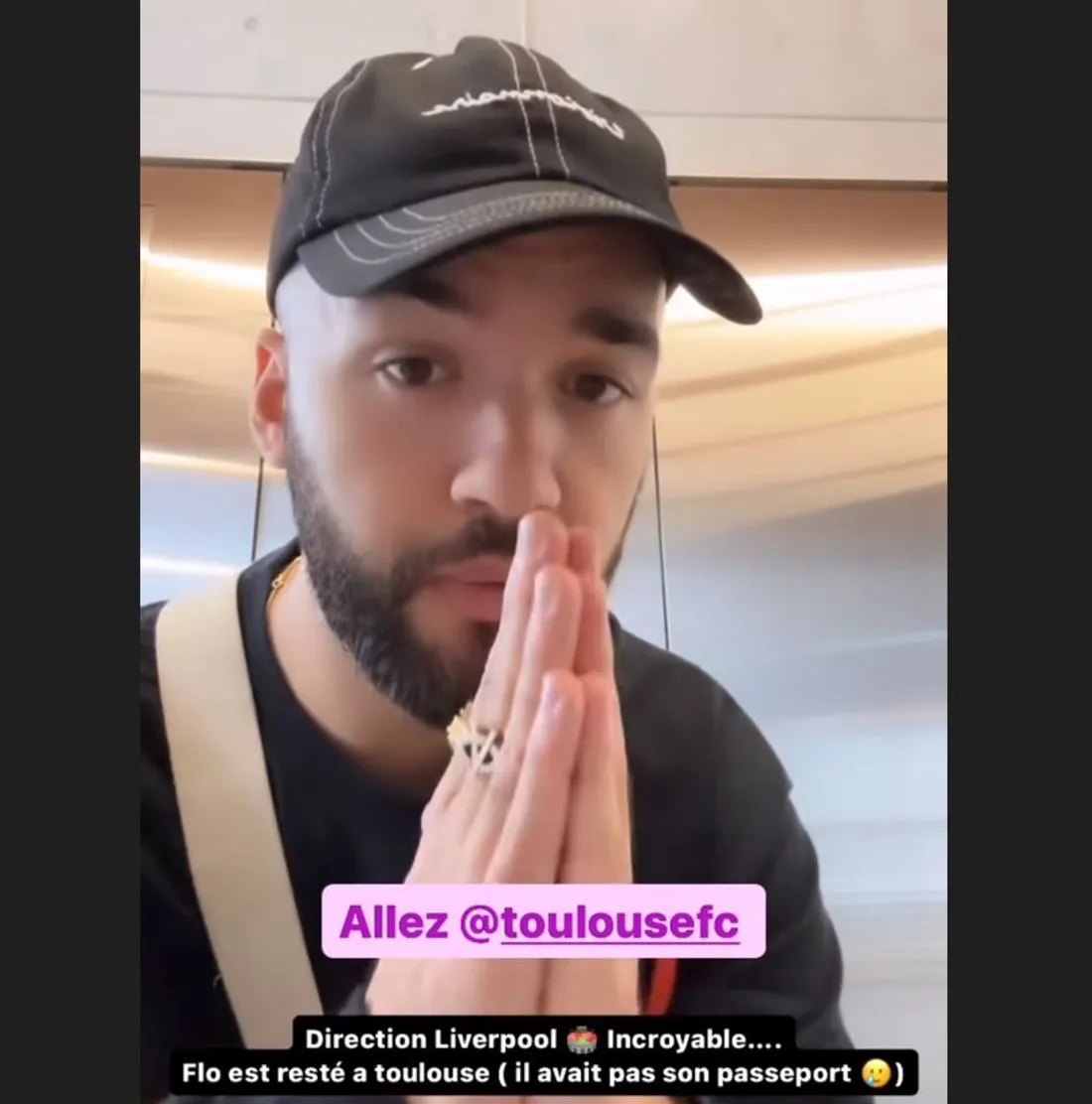 Les frérots "dégoûtés" en story Instagram