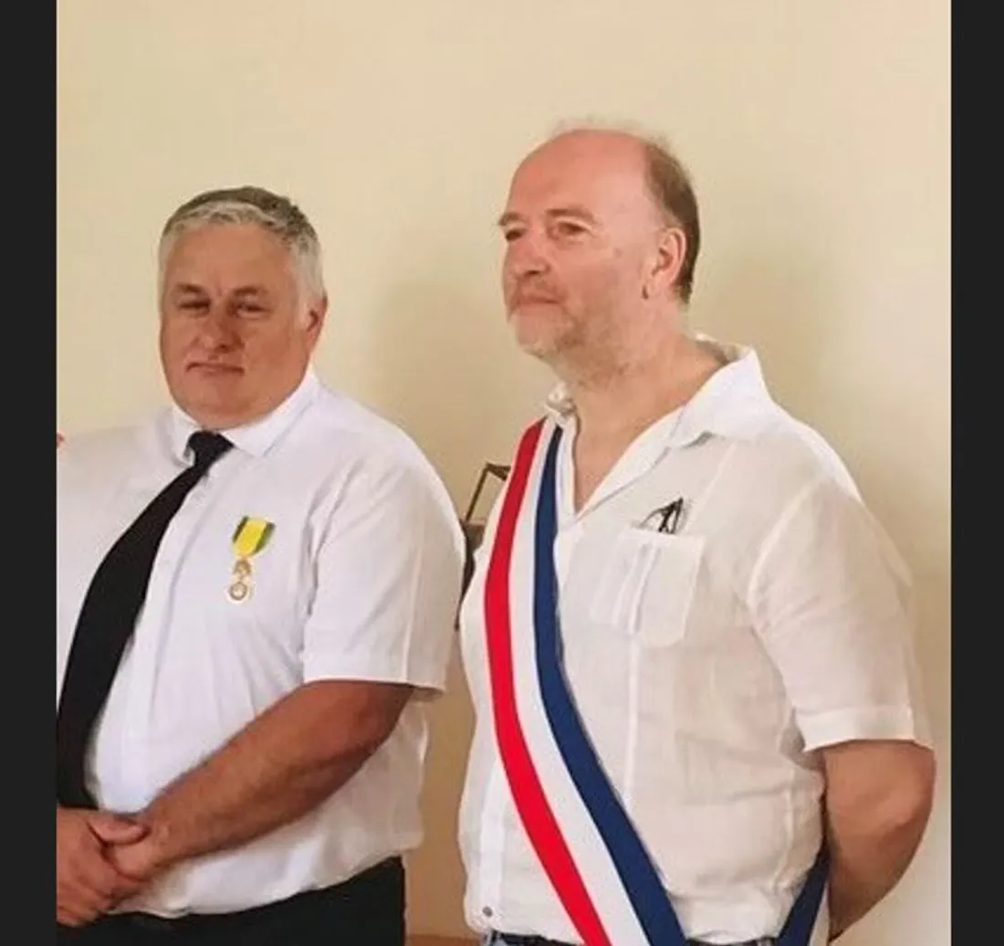 Thierry Fourcassier (droite) au côté de Thierry Brugère, son ex-adjoint à l'origine de sa chute. 