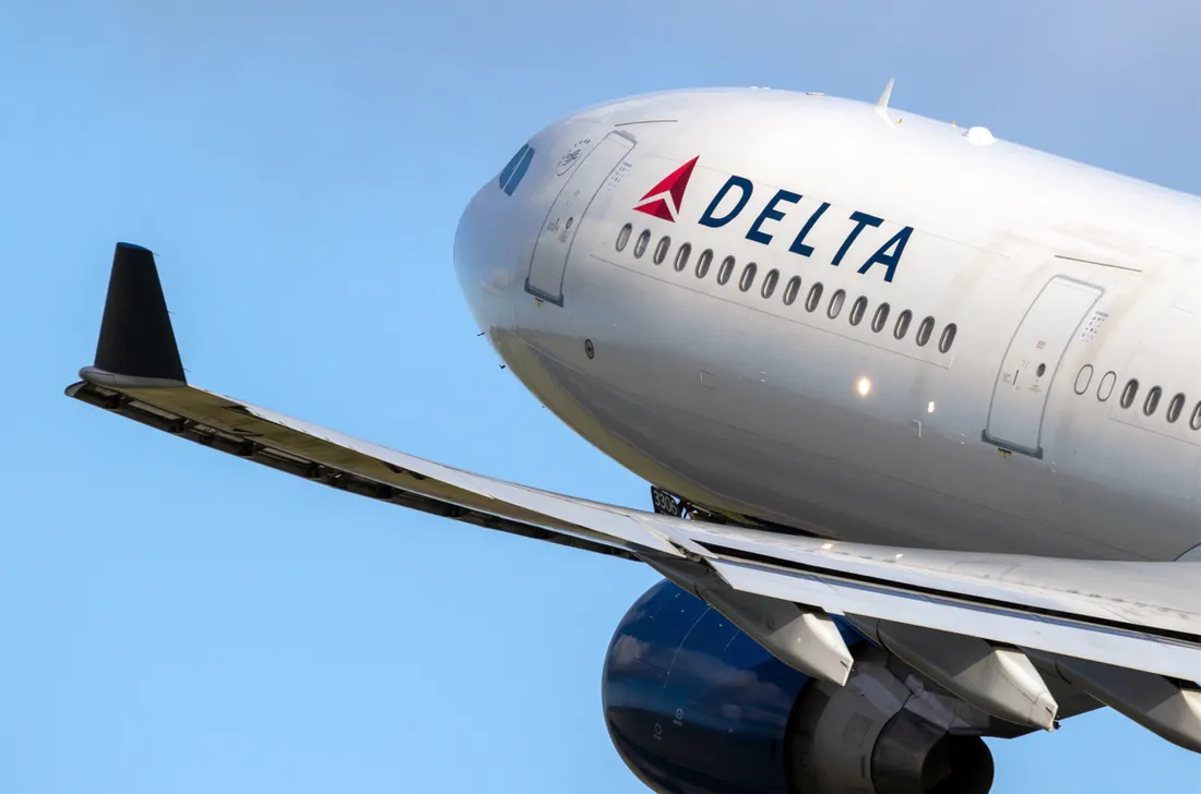 Avion Delta Airlines