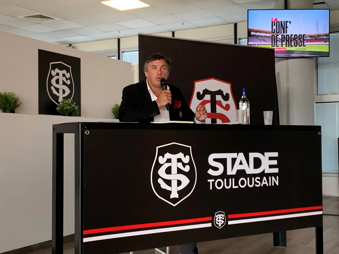 Didier Lacroix, président du Stade Toulousain